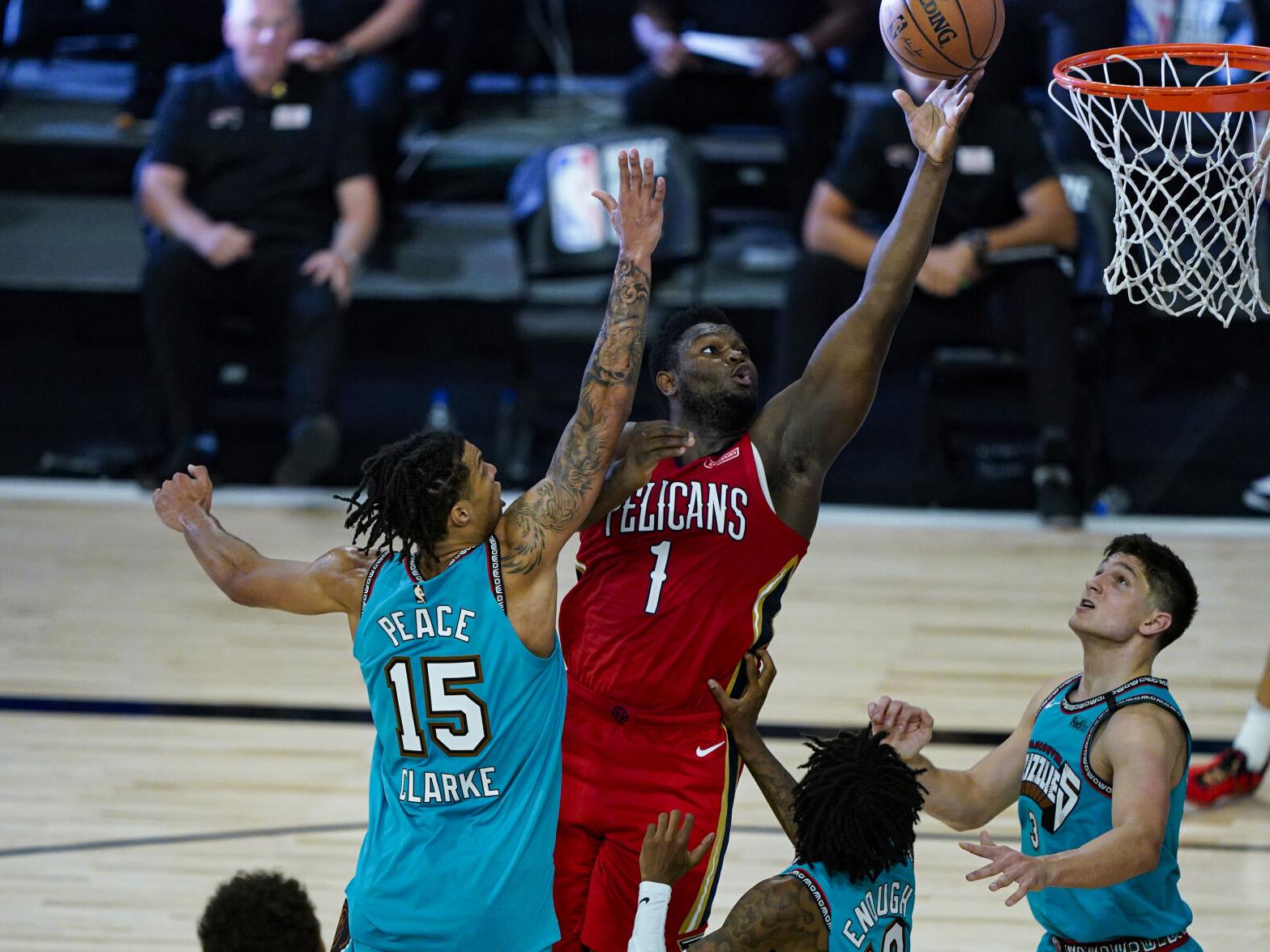Zion Williamson After Closing Out Pelicans Win Vs Grizzlies I
