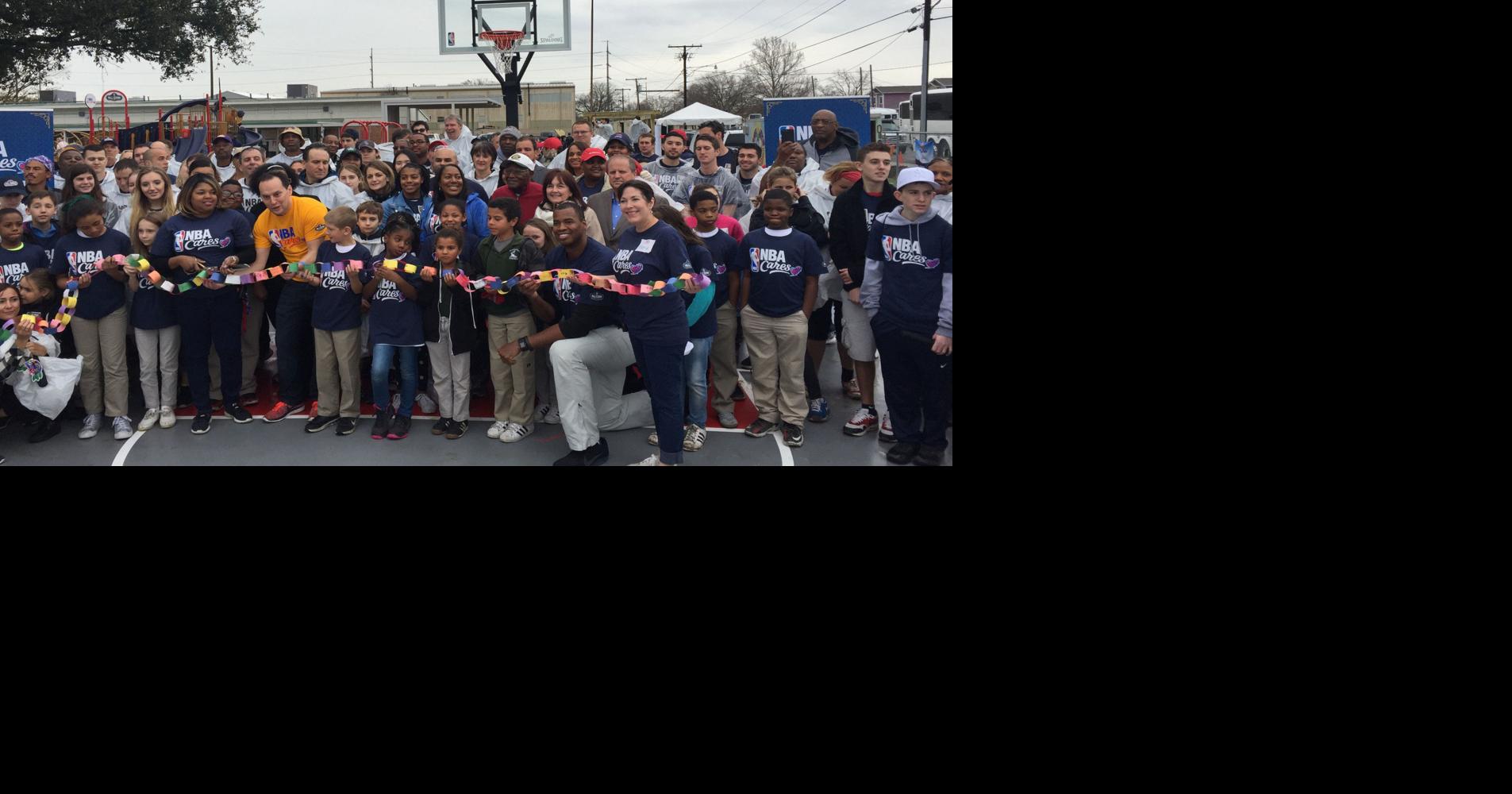 'KaBoom' a new playground is built at Gretna school in a day