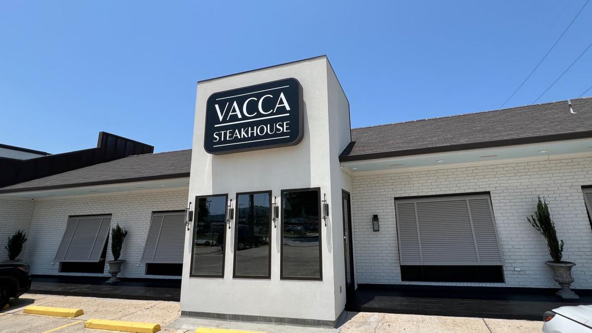 Vacca Steakhouse opens in Metairie in former Peppermill Where NOLA