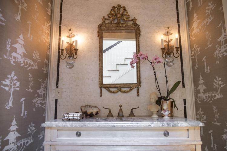 Powder room is a 'jewel box' in St. Charles Avenue home | Home/Garden ...