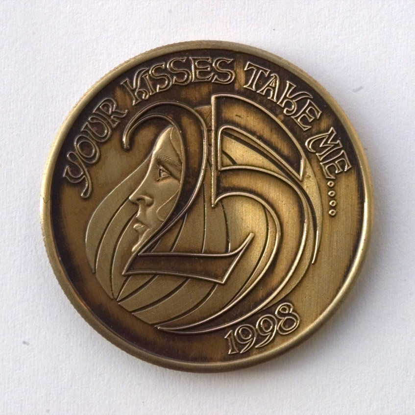 Games We Love to Play Details about   1986 Krewe of AMOR antique bronze Mardi Gras doubloon 