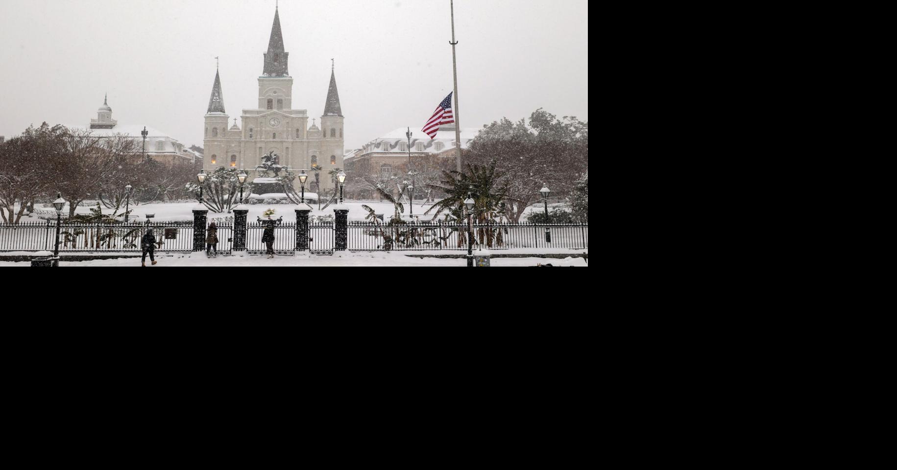 New Orleans Sees First Snow In 15 Years | Here & Now
