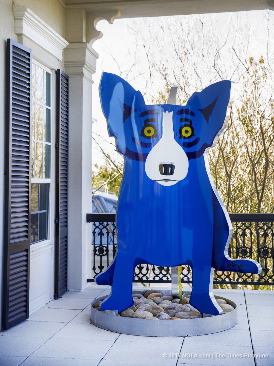 The story of George Rodrigue and Louisiana's other state dog (the blue one)  | 300 for 300 