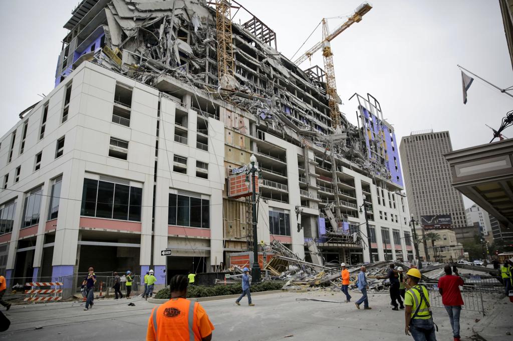 Hard Rock Hotel New Orleans Collapse I Don T Know Where My