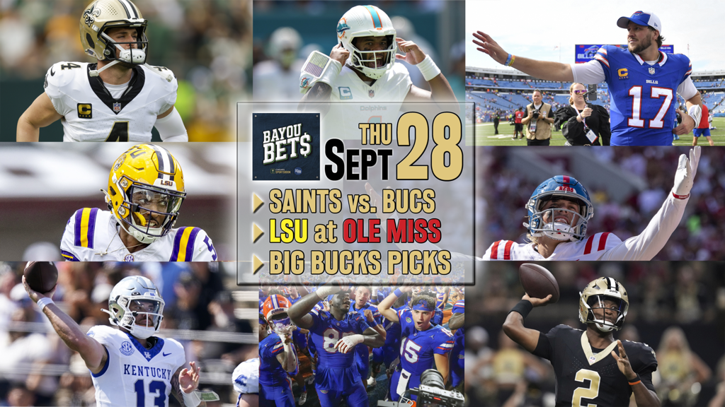 Football picks, Bills-Dolphins, USC-Colorado: Bayou Bets