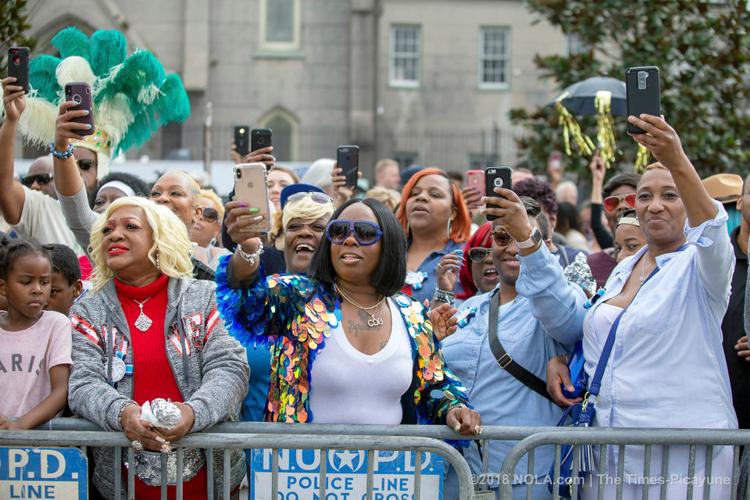 The Treme Sidewalk Steppers celebrate 25th secondline in New Orleans