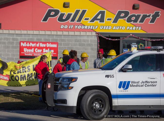 Crews battle 3alarm fire at PullAPart salvage yard in Harvey
