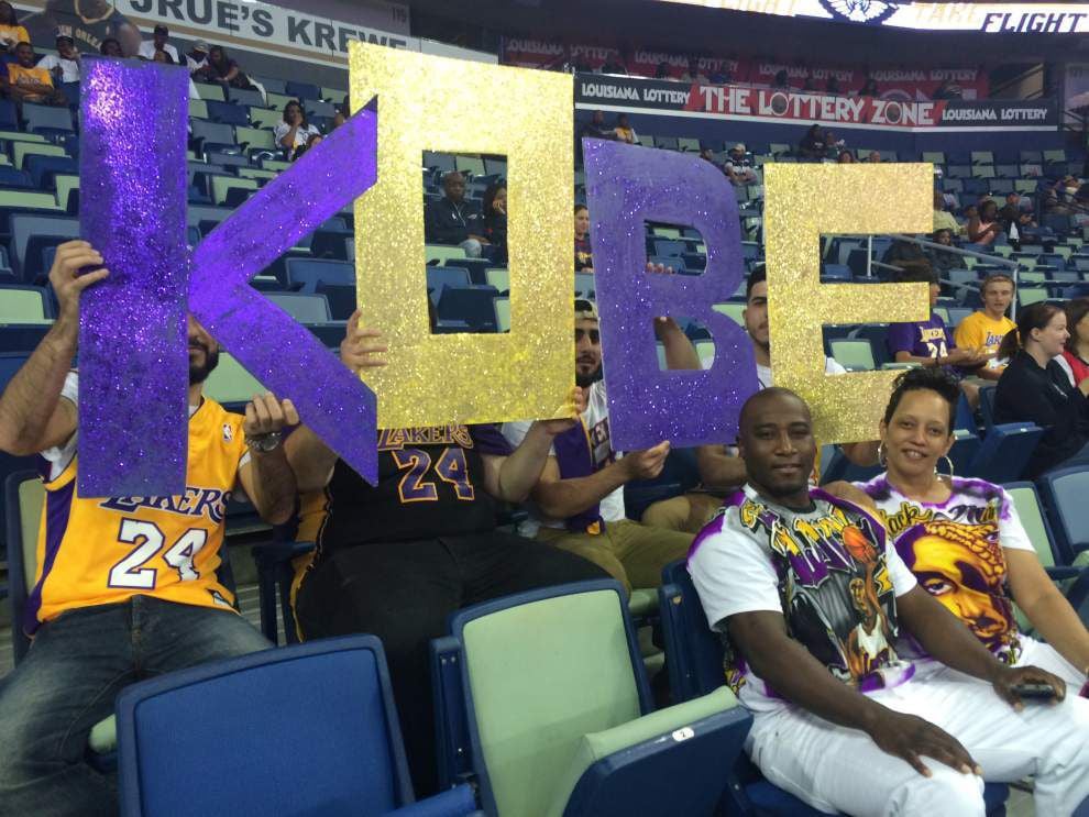 A legend’s final visit: The Pelicans reflect on Kobe Bryant’s career _lowres