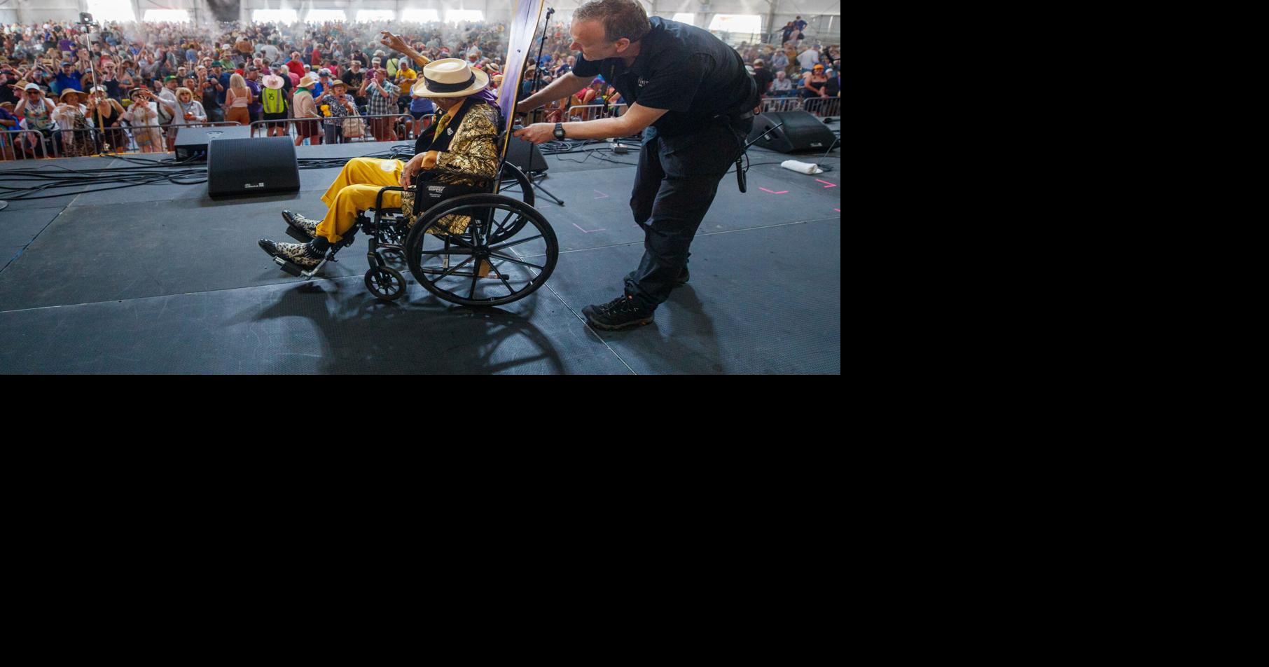 For one more time at least, Little Freddie King reigned at Jazz Fest 2026