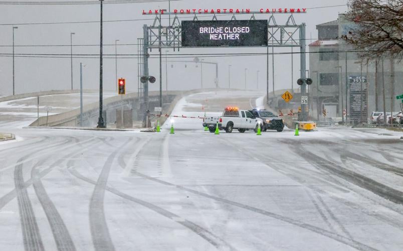 See 2025 photos of New Orleans landmarks covered in snow | Weather ...
