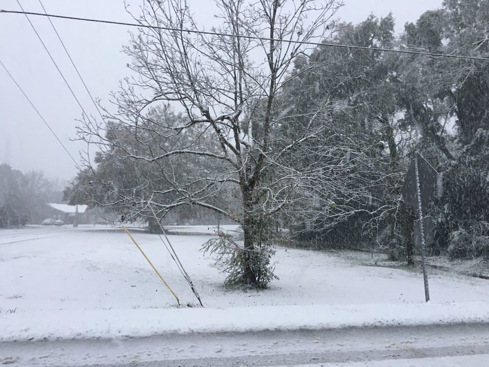Snow in Louisiana Live updates, photos and school closures Weather