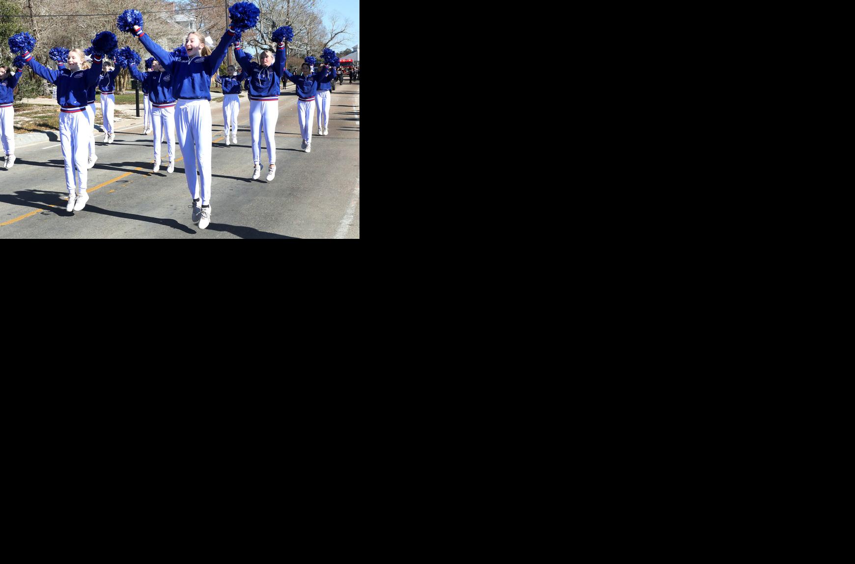Mande Milkshakers and friends step out for a cold Carnival parade St