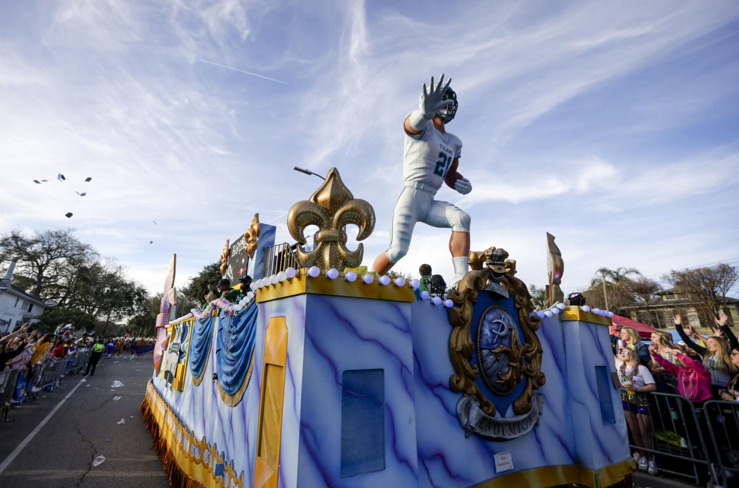 Map 2024 Endymion parade route, adds St. Charles Avenue Mardi Gras