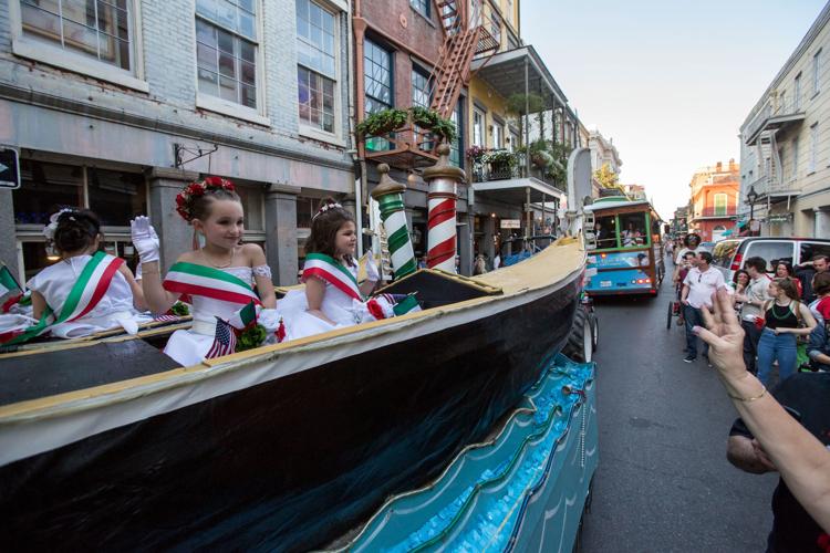 Photos Italian American Marching Club takes to French Quarter with St