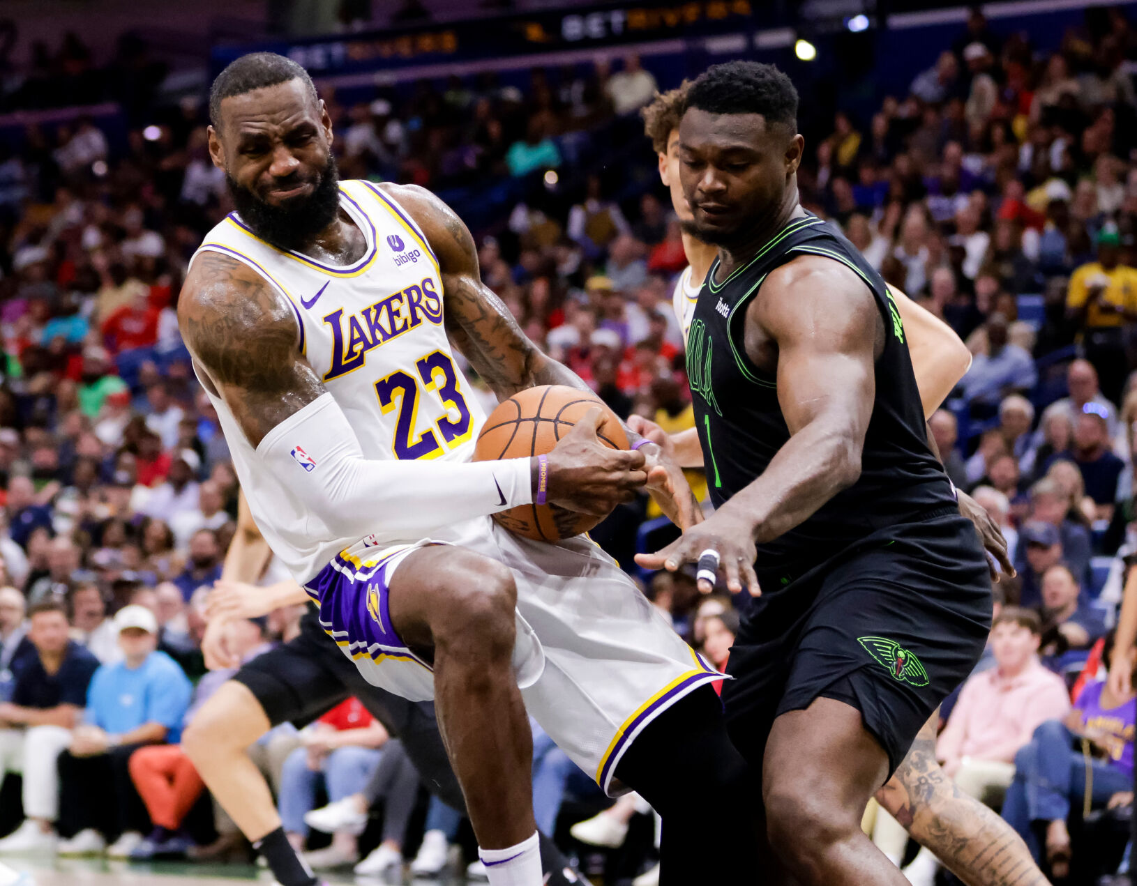 lebron james and zion williamson