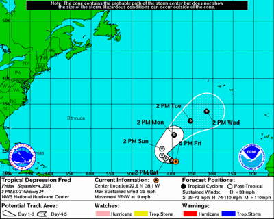 Tropical depression likely to form in Atlantic over next few days ...