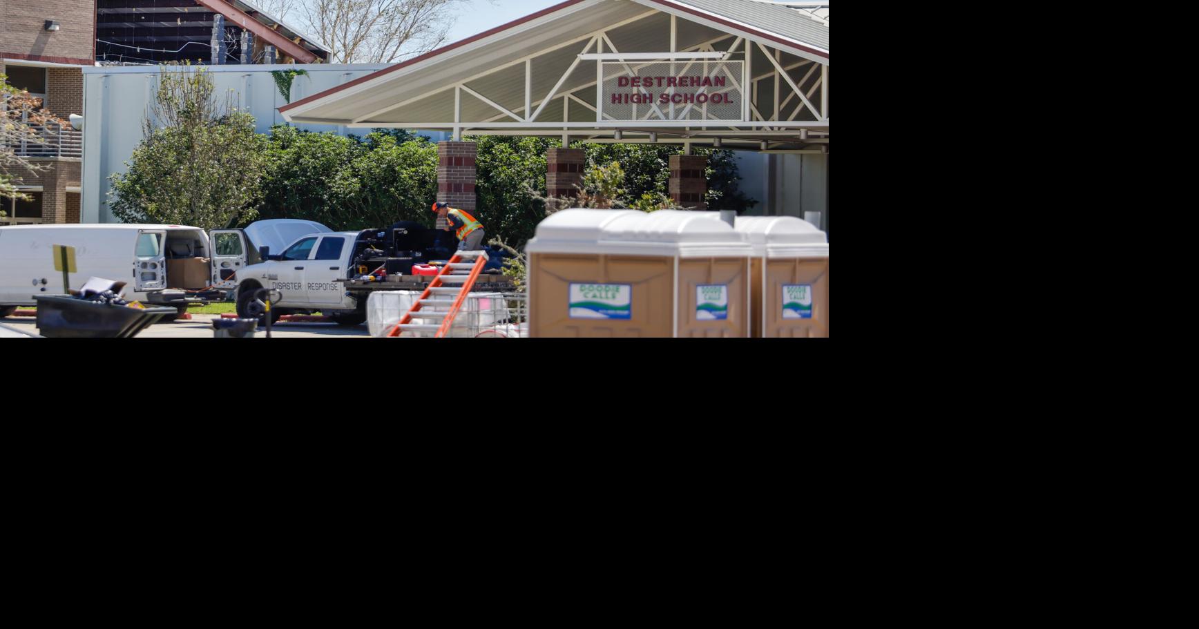 With Hurricane Ida repairs nearly complete, Destrehan High School