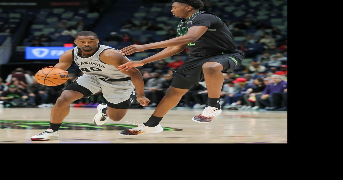 Image for San Antonio Spurs hold off Derik Queen, Pelicans for a close win