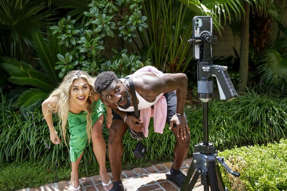 Saints player Juwan Johnson and wife Chanen laugh all the way to the bank as comedy TikTok stars ‘Ju and Chan’ | Entertainment/Life
