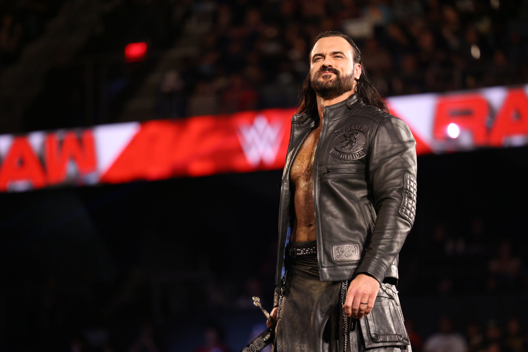 Drew McIntyre at NOLA Smoothie King Center Monday Night Raw