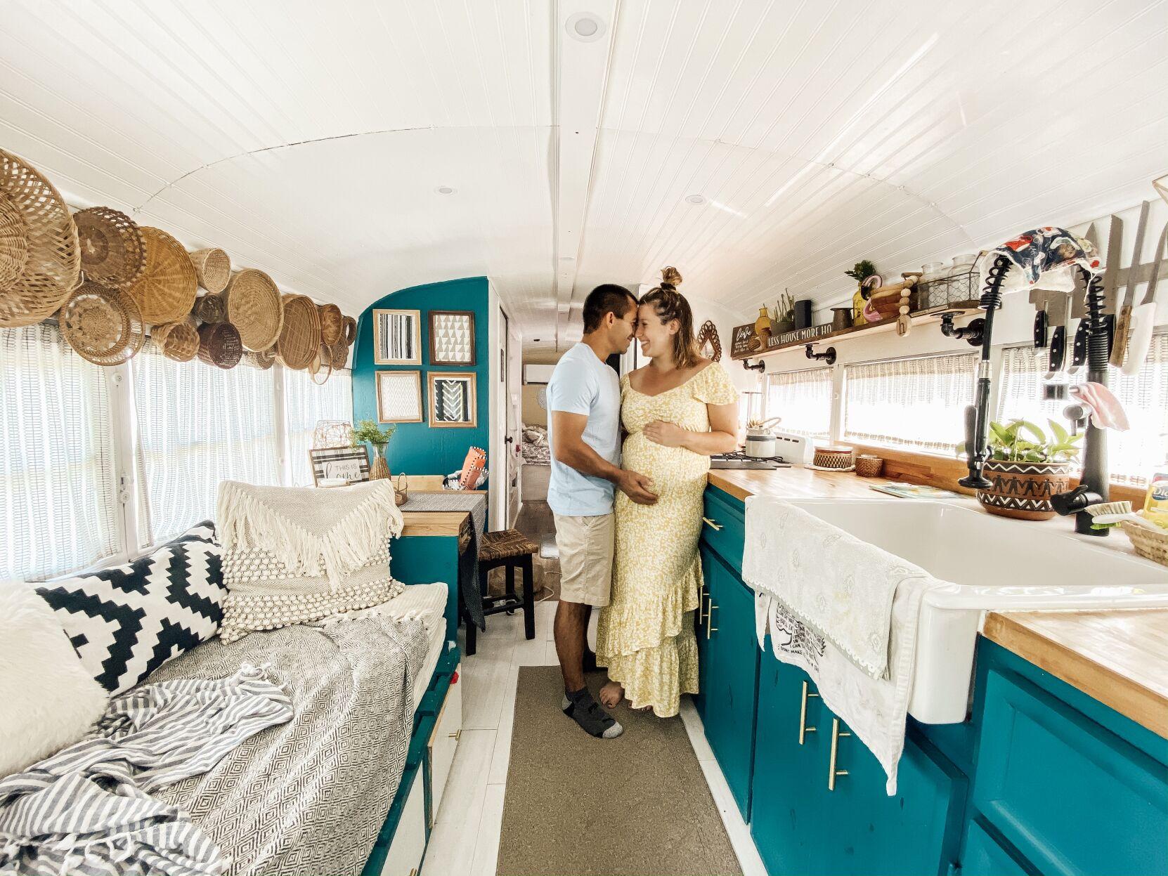 Converted School Bus Is A 187 Square Foot Home And A Mode Of