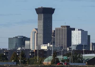 Plaza Tower skyline