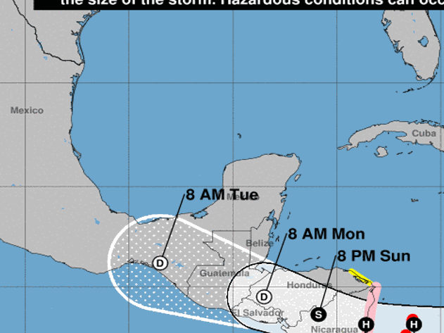 Tropical Storm Julia forms in Caribbean, forecast to strengthen to  hurricane: See path | Hurricane Center | nola.com