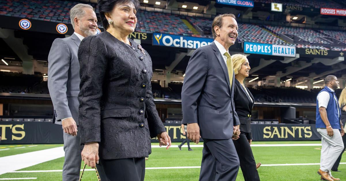 Gayle Benson, Gov. Jeff Landry head to New York to meet with NFL, NBA about Saints, Pelicans