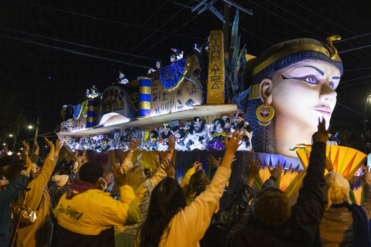 Photos The Krewe of Cleopatra allfemale parade rolls on the uptown