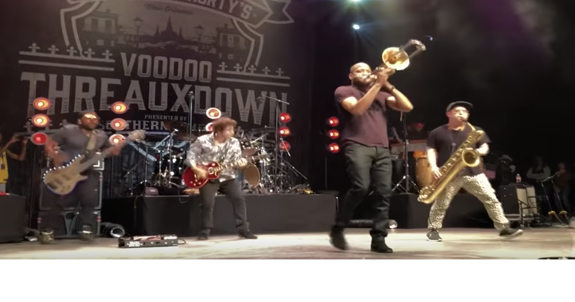 Watch Trombone Shorty and Dave Grohl team up on Nirvana's 'In Bloom