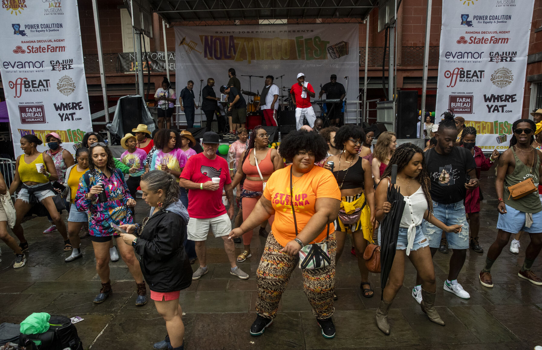 Alphonse Ardoin & The Zydeco Kingz kick off the music at