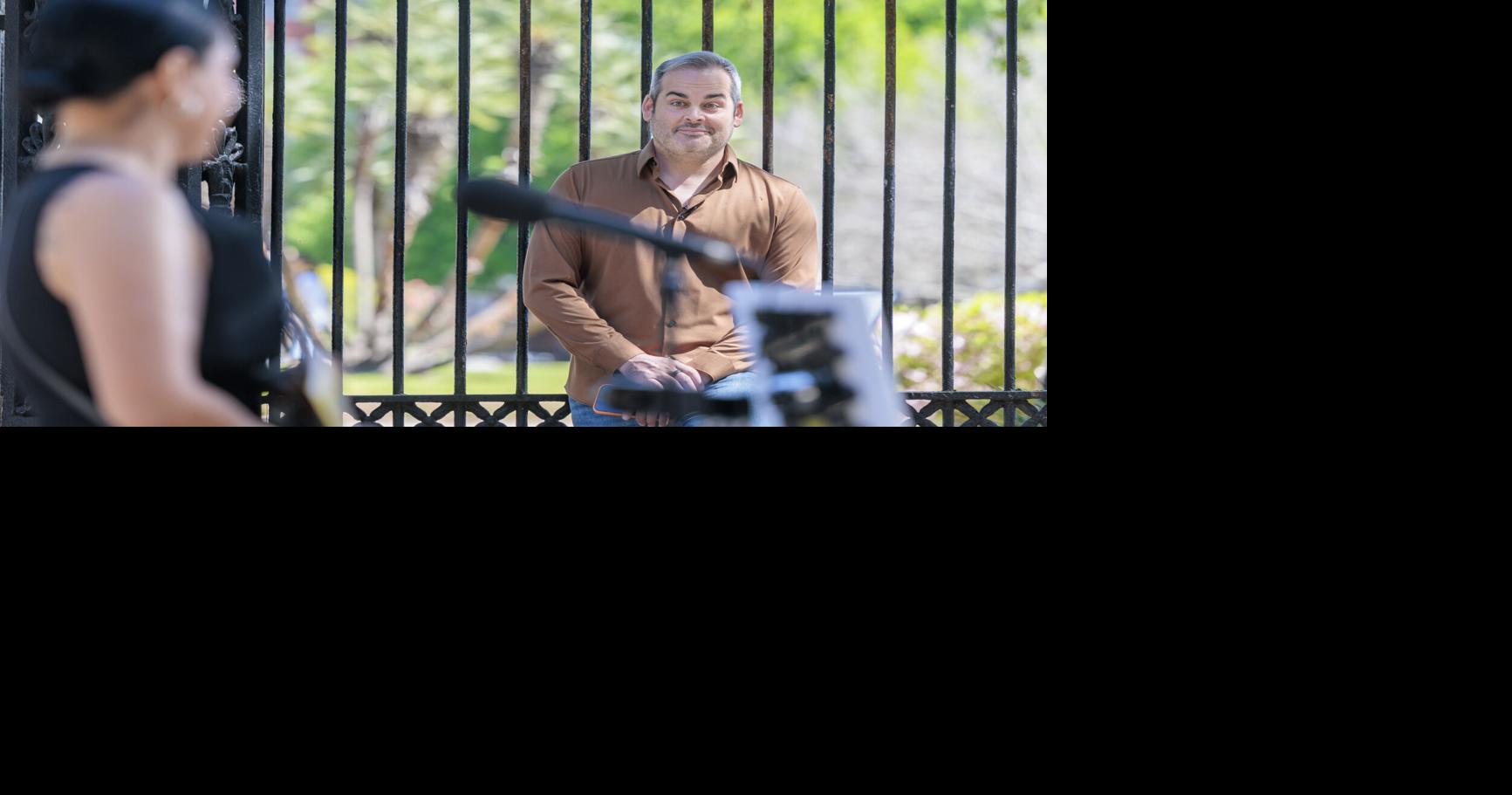 Louisiana's David Begnaud films new video podcast in Jackson Square