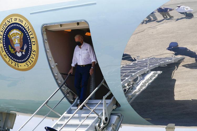President Biden arrives in Louisiana to tour Hurricane Ida damage. Here ...