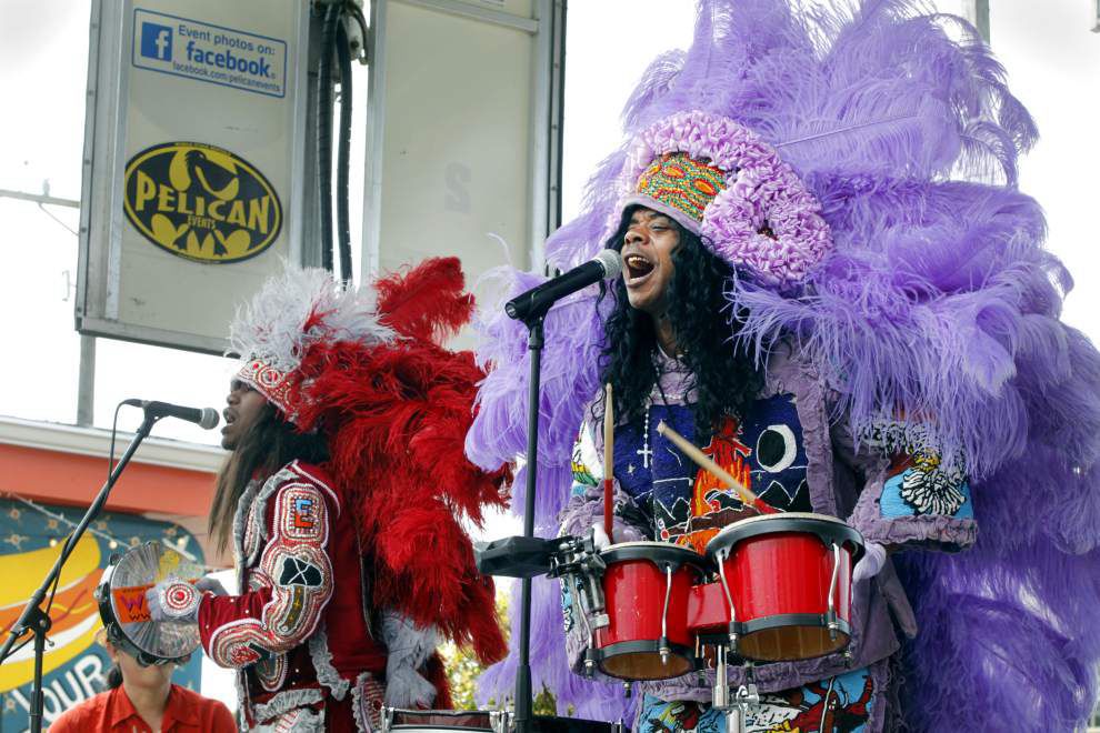 Cha Wa a different kind of Mardi Gras Indian band steps out with