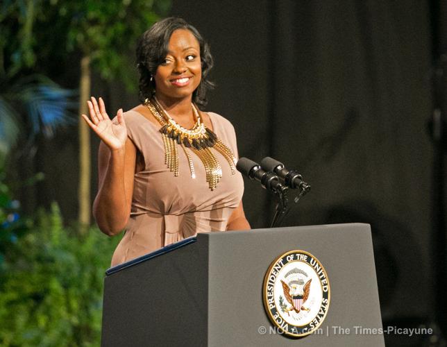 Wives of Baton Rouge officers killed in shooting speak at memor image