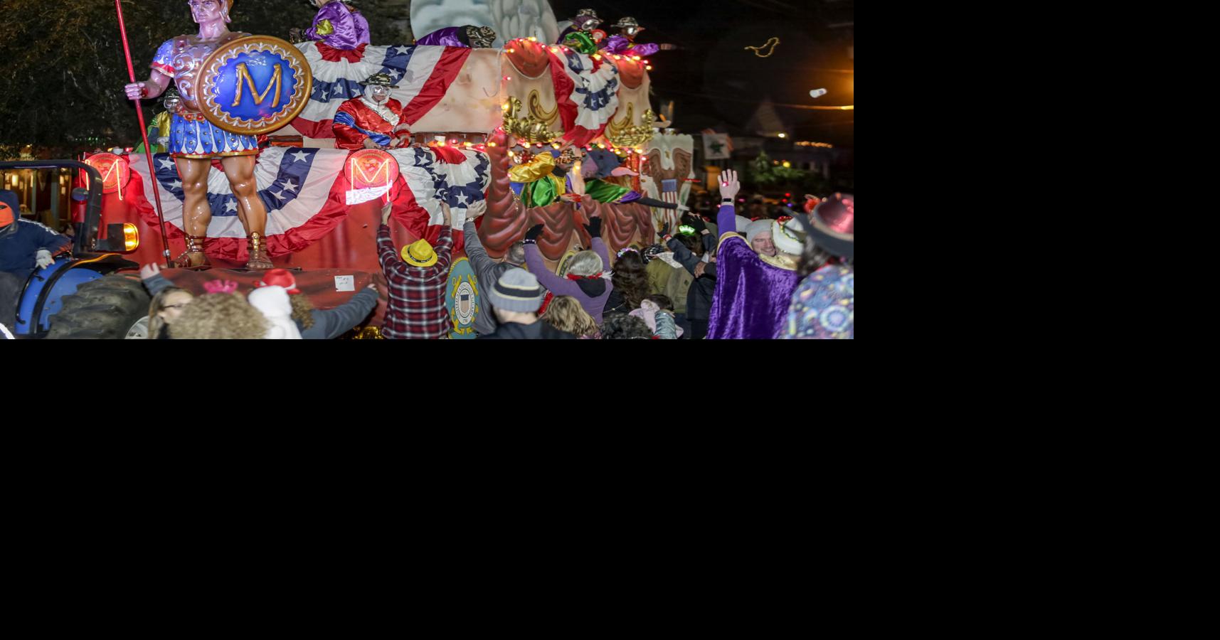 mardi gras military hat