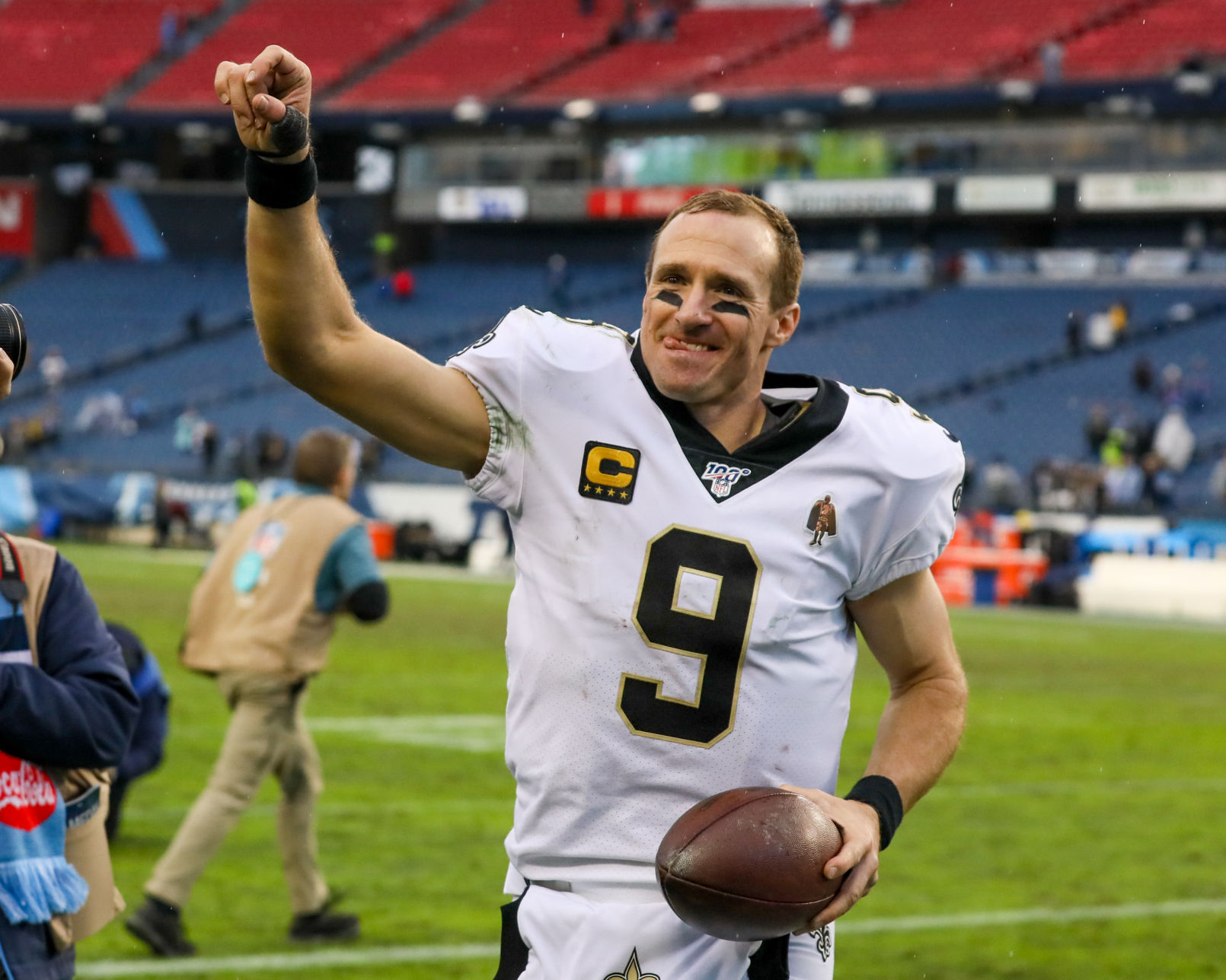 Drew Brees 'all good' after landing on Wednesday's injury report with ...