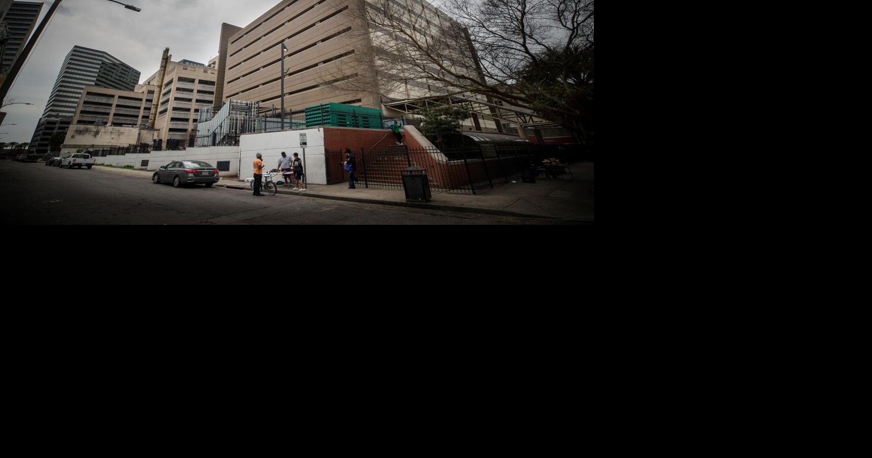 New Orleans residents rail against proposed cuts to homeless shelter, eviction counsel