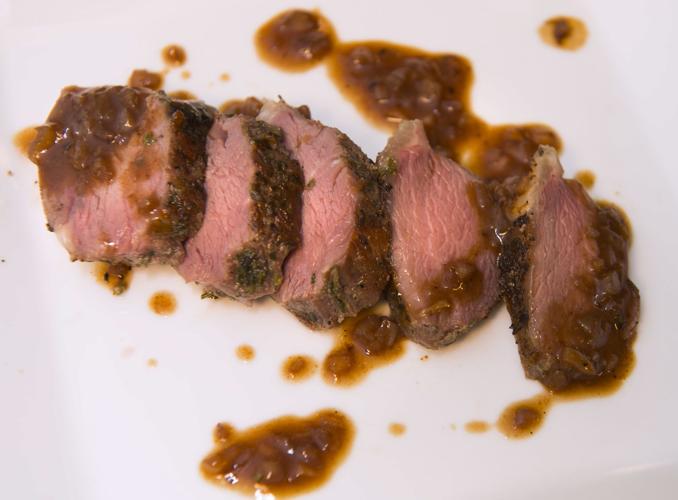 Recipe for CoffeeMarinated Lamb Loin Sous Vide Where NOLA Eats