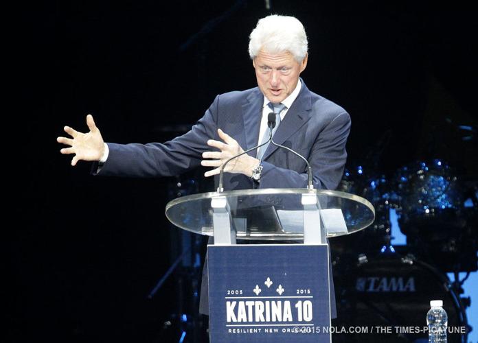 Bill Clinton recounts love of New Orleans in city's final Katrina