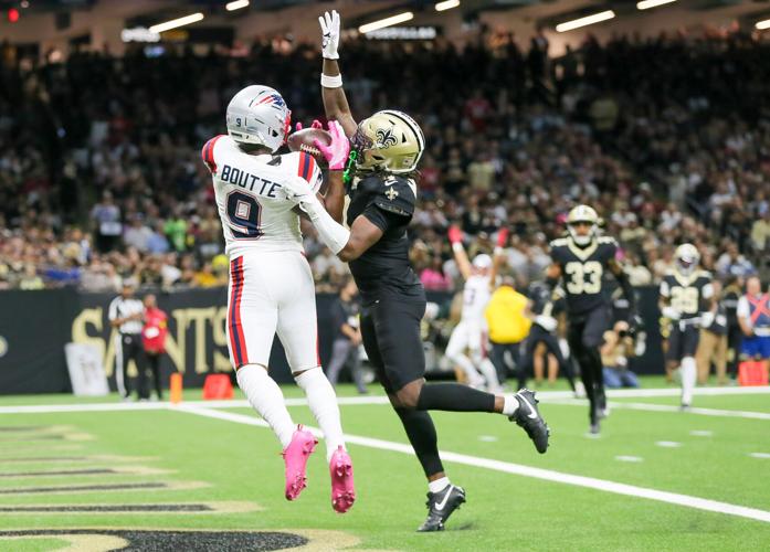 LSU's Kayshon Boutte enjoys Patriot vs. Saints homecoming | Saints | nola.com