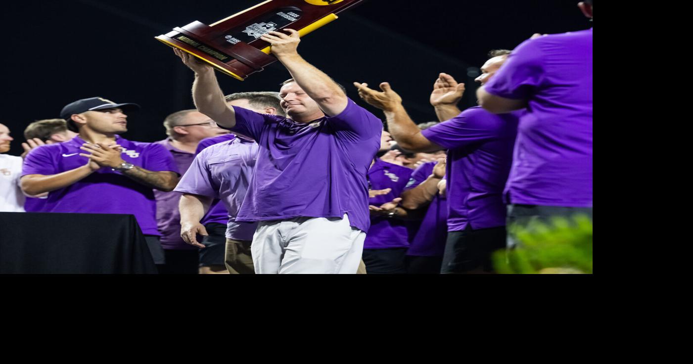 LSU baseball's newest and smallest fans celebrate CWS title | Baseball ...