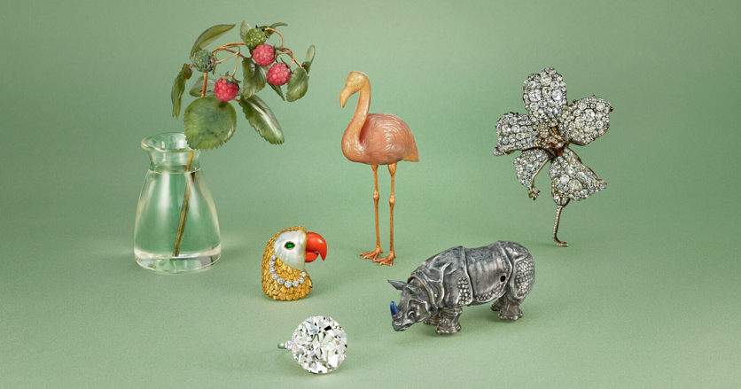 Fabergé figurines and Cartier brooches: Items from Lake Charles Stream dynasty up for auction