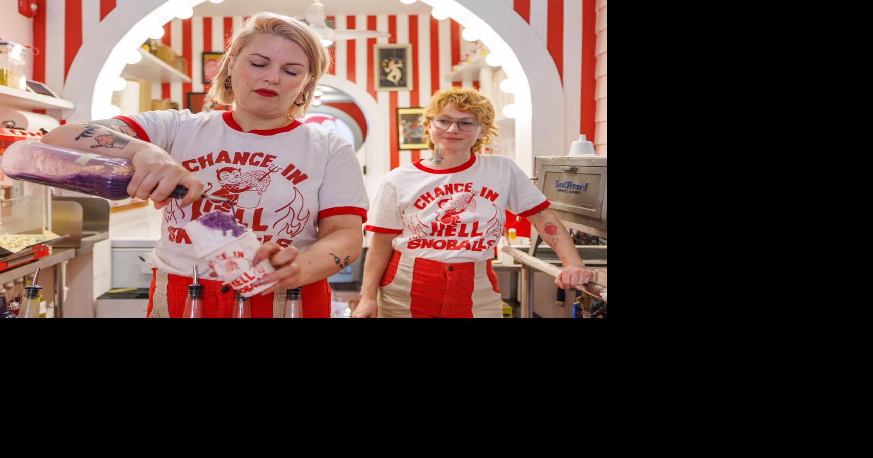 Meet the artsy duo behind Chance in Hell Snowballs, a popular Bywater summer spot in New Orleans