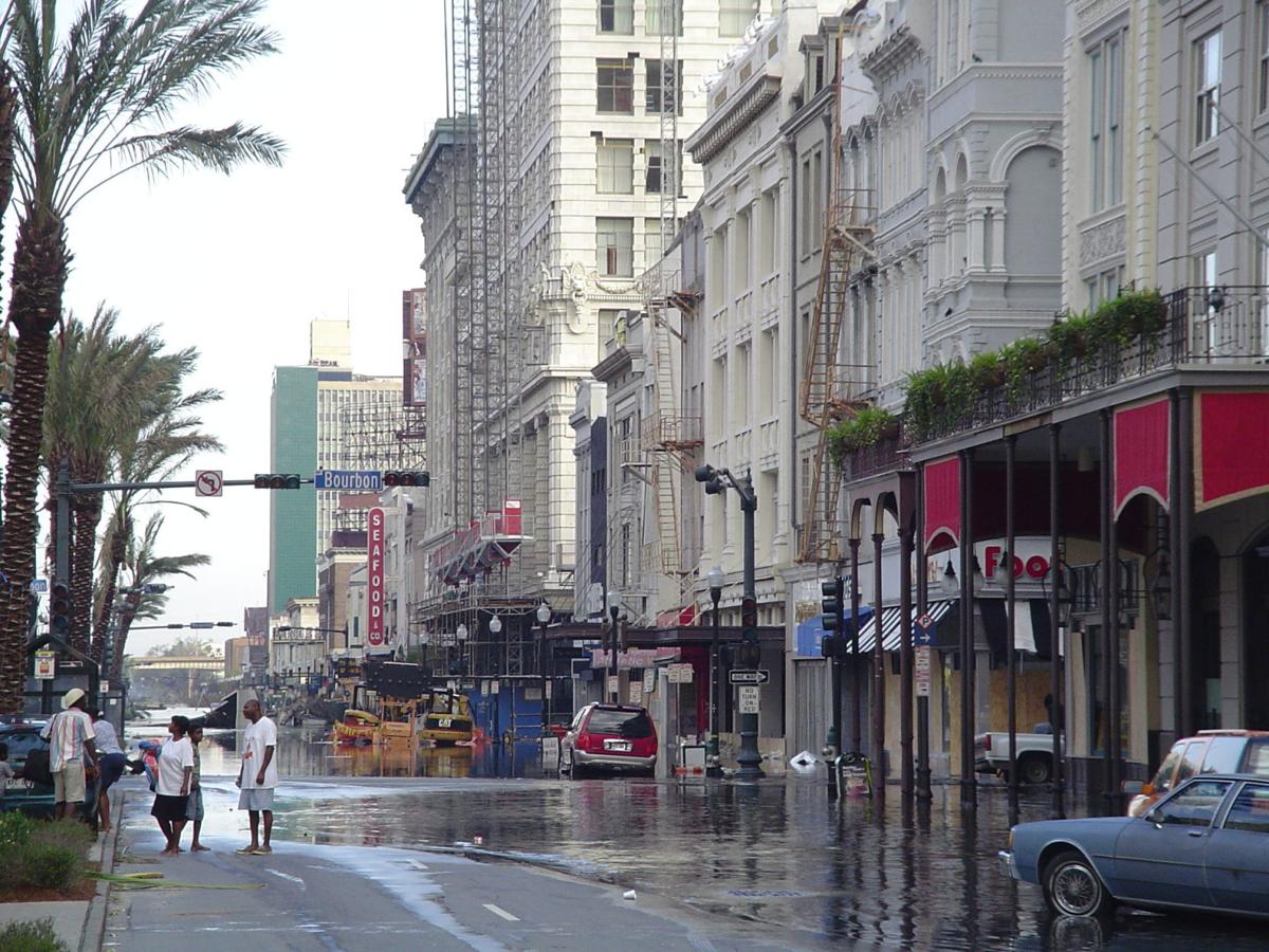 In Light Of The Brian Williams Katrina Controversy A Brief History Of French Quarter Flooding Home Garden Nola Com