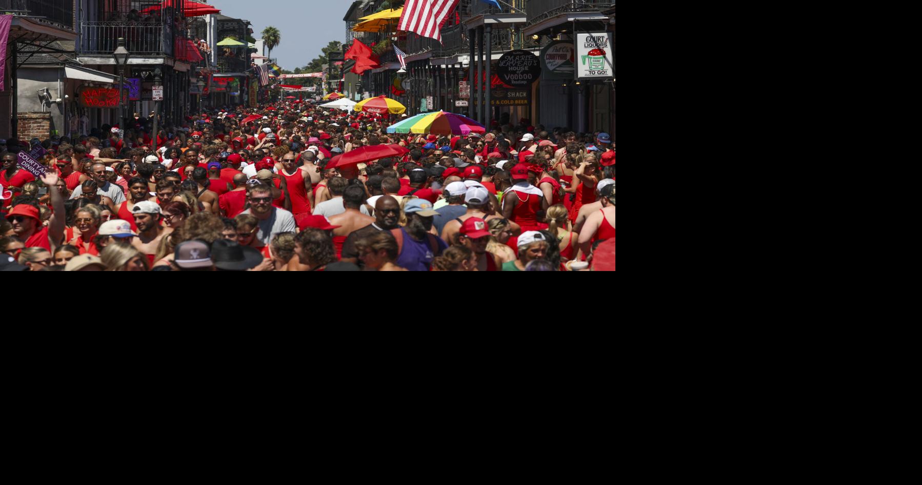 Red Dress Run 2027 draws thousands to the French Quarter. Here's what to know.