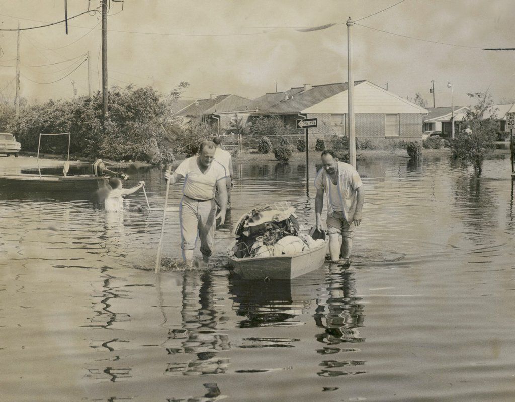 50YearsAgo Hurricane Betsy slammed New Orleans; Share memories, pics