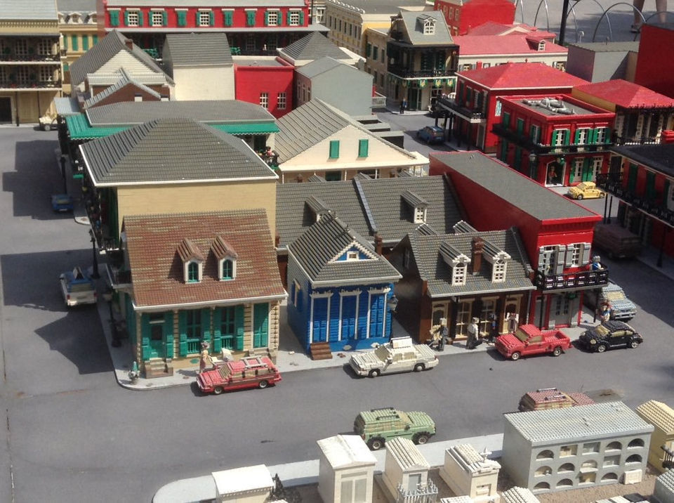 This miniature New Orleans made of Legos is just the cutest thing See