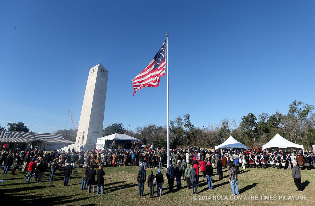 Battle Of New Orleans Bicentennial Ceremony Cold Weather Mingles With Memories At Chalmette Battlefield Louisiana Festivals Nola Com