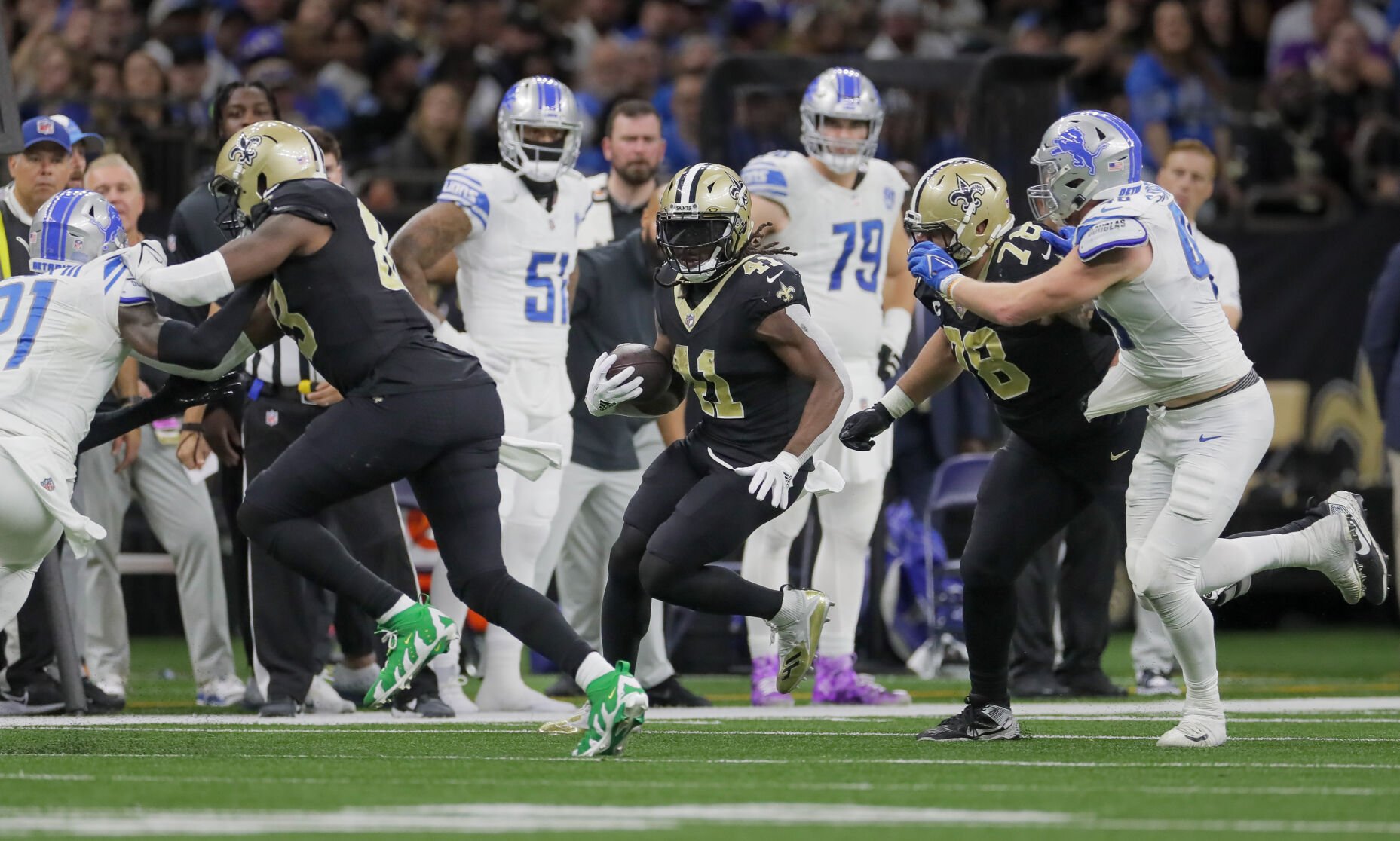 NFL Ref Crew Scrutinized For Missed Call In Saints-Falcons | Saints ...